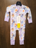 Jensen’s Jammie’s Bluey Bamboo Convertible Romper 0-3mos NWT