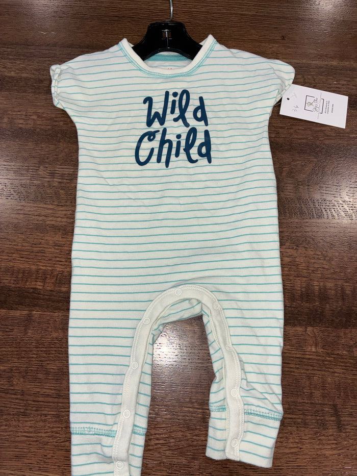 Wild Child Cat & Jack Romper 3-6 Months