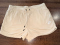 Nike Women’s Club Fleece Tan Shorts Medium