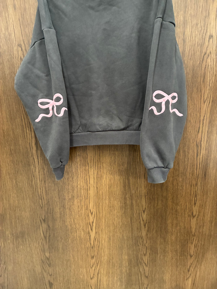 Edikted PacSun Women’s Bonney Bow Detail Hoodie Size Large