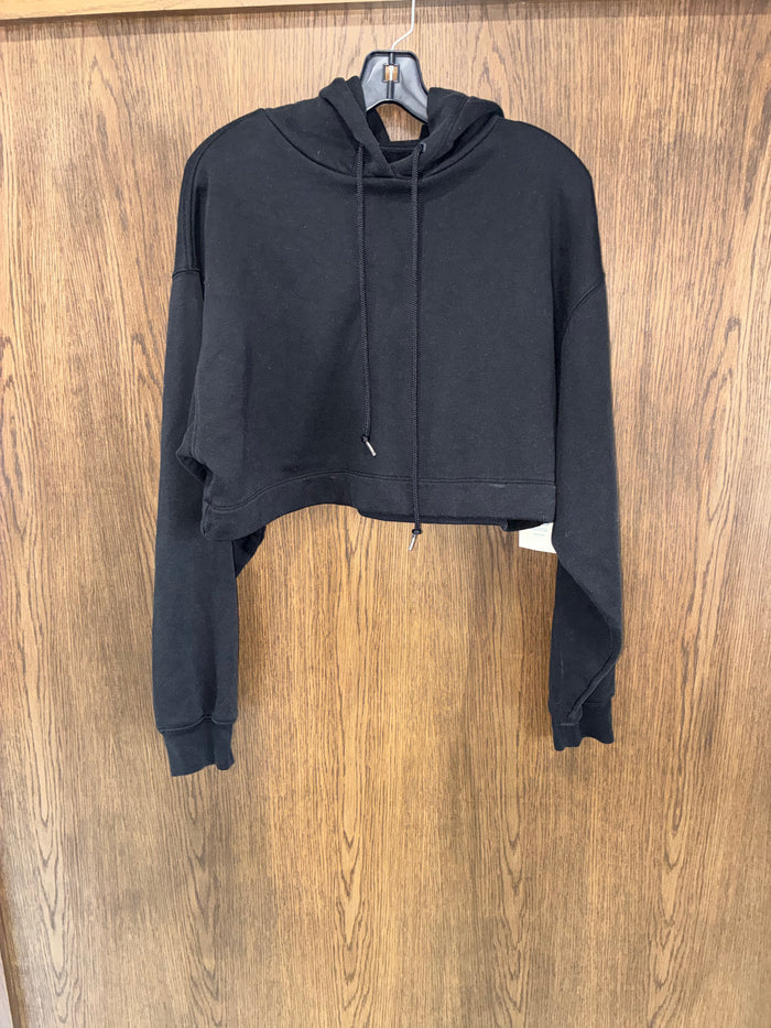 ALO Women's BAE Black Cropped Hoodie Size Small