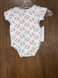Baseball onesie size 0-3M