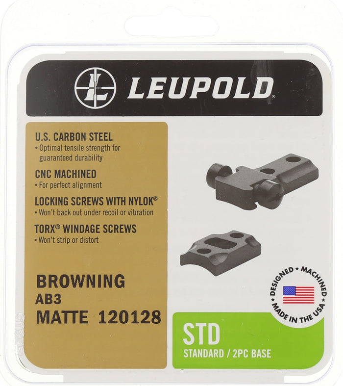 Browning AB3 Scope Base - Matte - 2 pcs