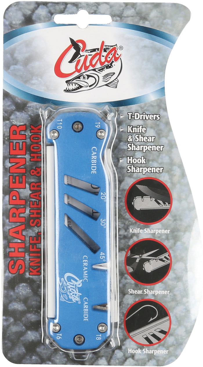 Fishing Knife, Shears & Hook Sharpener