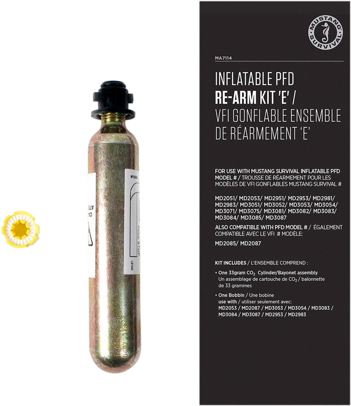 Inflatable PFD Re-Arm Kit E