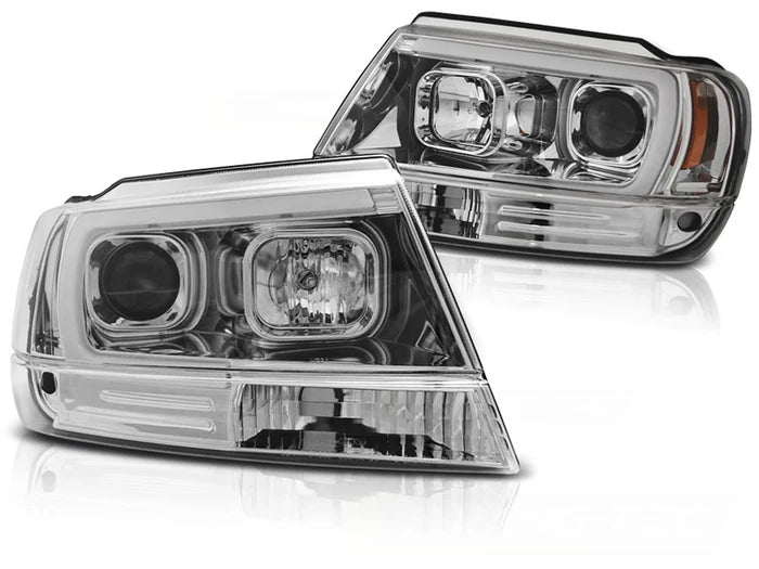 JEEP GRAND CHEROKEE 99-05.05 LUMIÈRE TUBE CHROMÉE