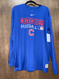 Men’s Nike Baseball Cubs Long Sleeve Size 2X