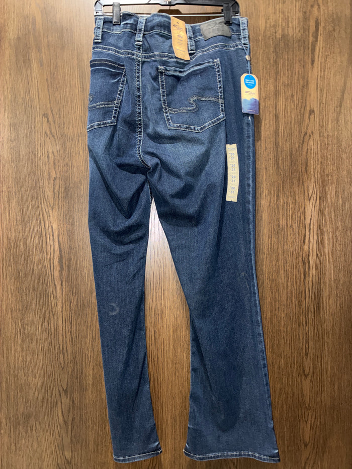 Women’s Silver Aiko Slim Boot Jeans NWT Size 20