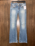 Women’s Silver Eden Flare Jeans Size 27
